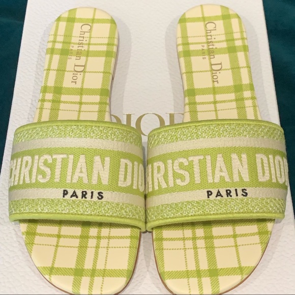 SOLD-Dior Dway Slides Size 38 - Picture 2 of 6